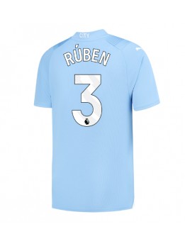 Manchester City Ruben Dias #3 Domaci Dres 2023-24 Kratak Rukavima